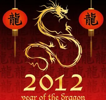 2012龙年素材矢量素材三