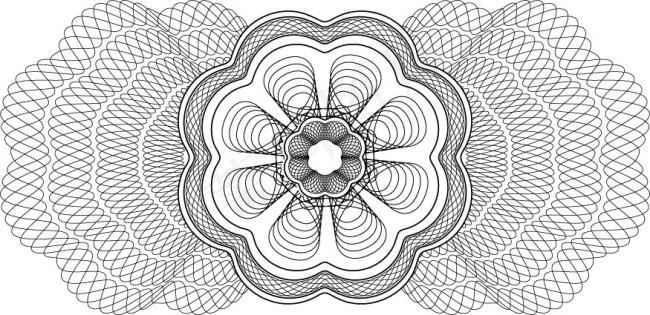 防伪花纹