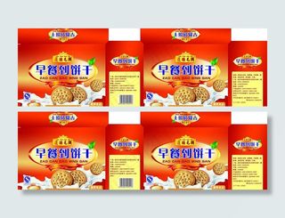 饼干包装图片模板下载