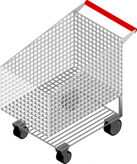 厘米 等长的购物车空