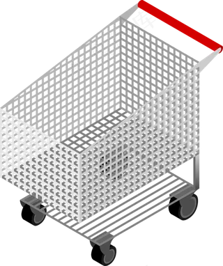 厘米 等长的购物车空