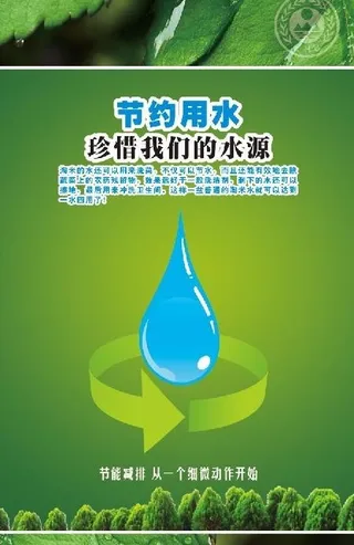 环保生态宣传系列海报图片