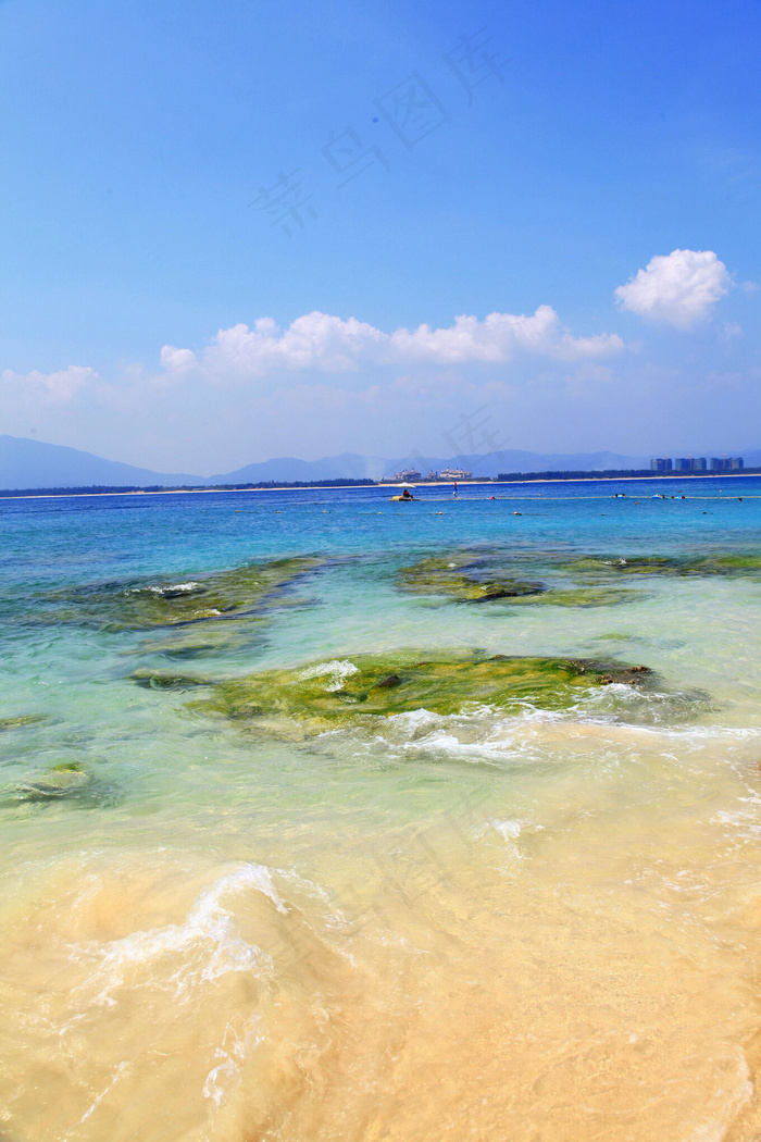 蜈支洲海滩图片