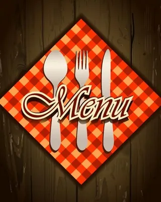 木板的背景菜单封面矢量图03