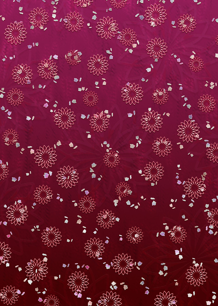 褐色花纹蝶纹叠加单页背景图