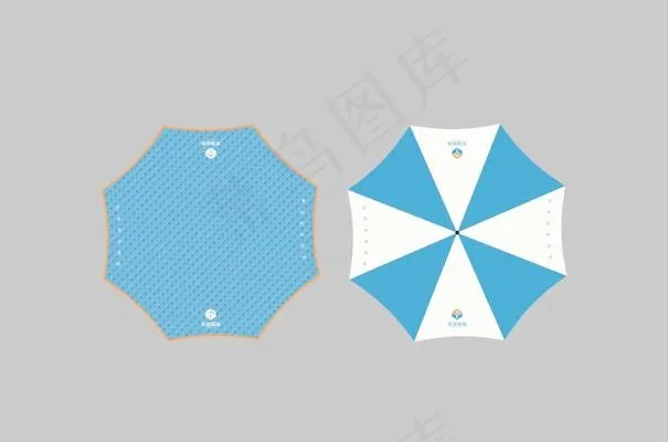 雨伞设计模板cdr矢量模版下载