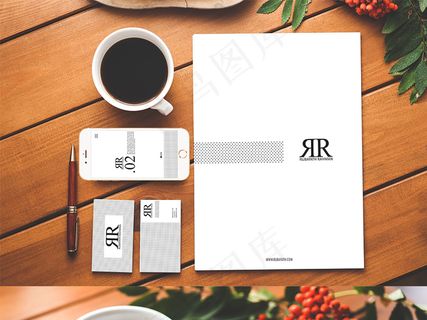 传真DM单页VI展示贴图A4办公单...