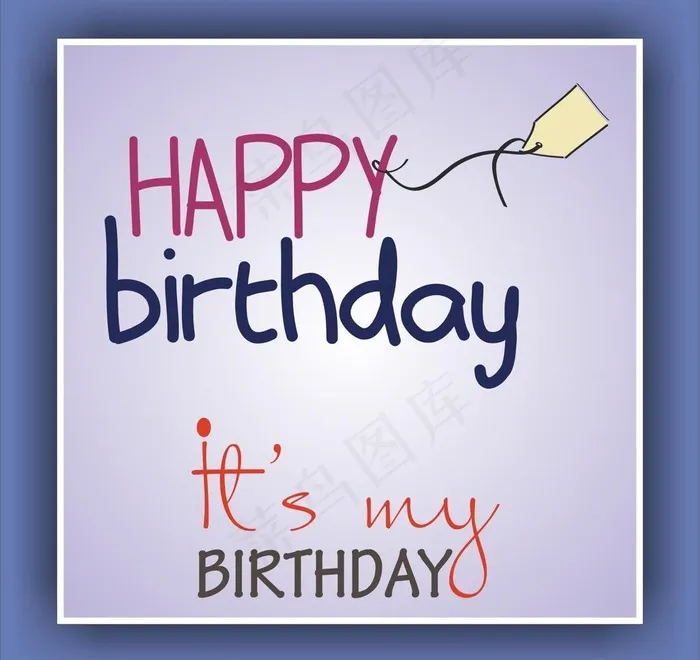 生日快乐图片cdr矢量模版下载