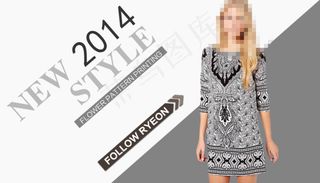 2014外国女装海报