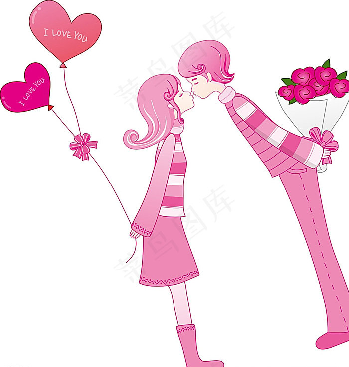 情侣情人节素材图片