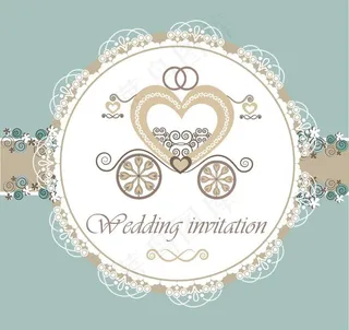 婚礼邀请卡图片