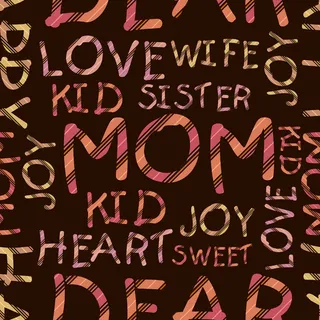 母亲节庆祝活动的无缝模式