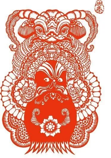 叔梁纥 取逼阳 六分脸 中国传统文...ai矢量模版下载