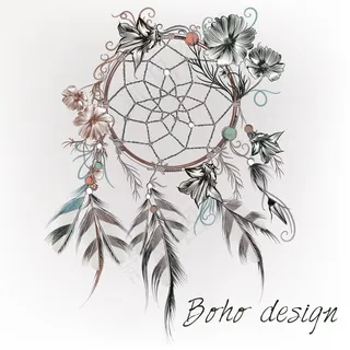 捕梦网背景设计