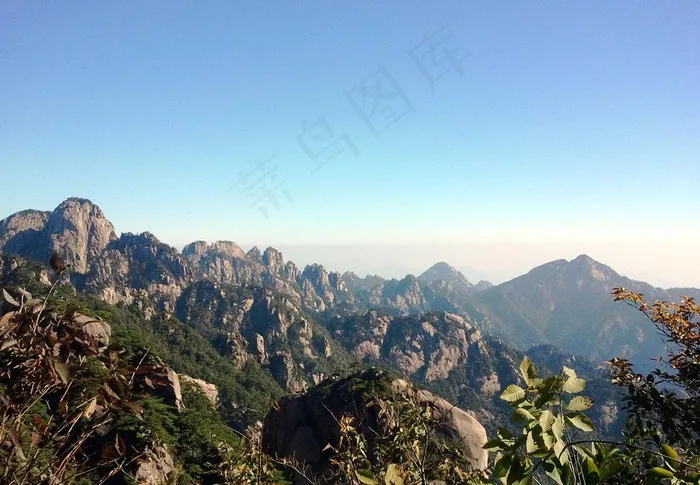 黄山旅游如 黄山一角图片