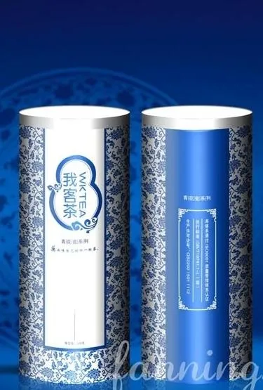茶叶包装（罐子 效果图）图片psd模版下载