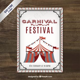 老式马戏团表演