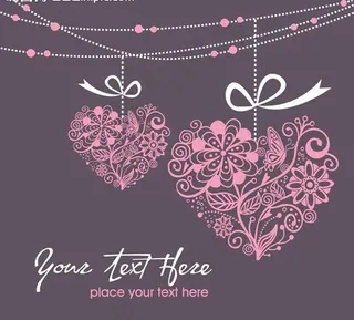 情人节 鲜花 花朵 花纹背景图片