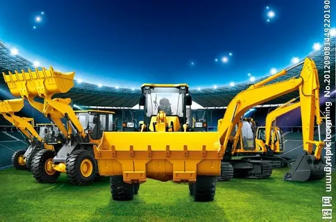 足球场 中超 挖掘机 装载机图片 足球场 中超 挖掘机 装载机图片