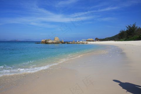 三亚蜈支洲岛海滩图片
