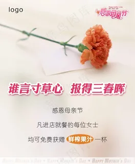 母亲节 海报