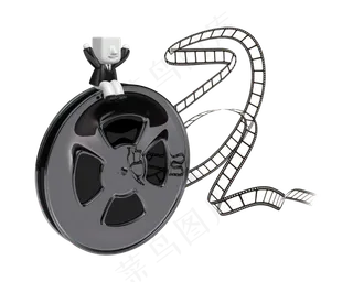 100款影视电影胶片胶卷边框素材下...