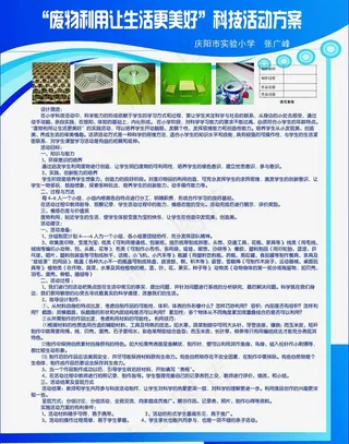 科技创新展板图片