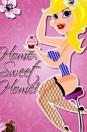 老海报女性矢量01eps,ai矢量模版下载