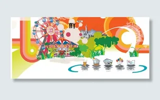 缤纷色彩flash创意片头