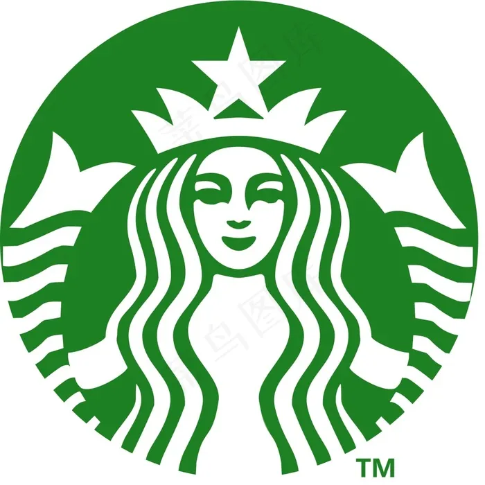 星巴克logoai矢量模版下载