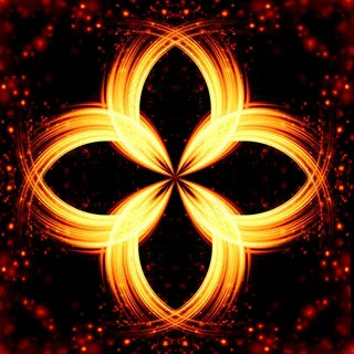 璀璨耀眼花朵背景高清图片素材