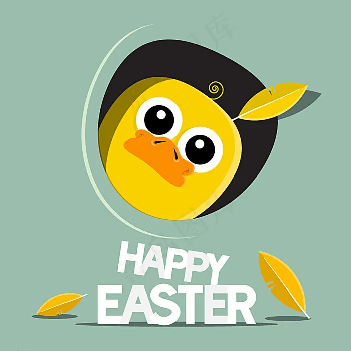 复活节海报图片eps,ai矢量模版下载