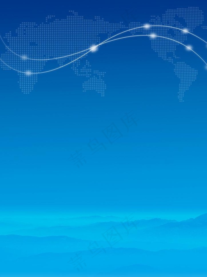 蓝色科技封面图片