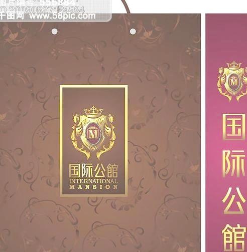 漂亮的中龙纸袋CDR素材 中龙纸袋...cdr矢量模版下载
