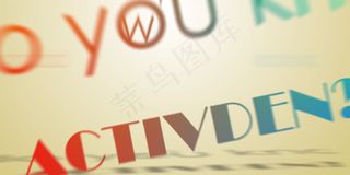 轻快的ae文字特效片头模板