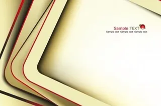 干净的线条边框背景矢量