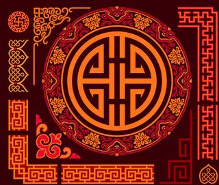 中式古典花纹图片