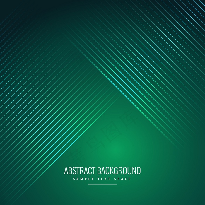 绿色背景矢量图