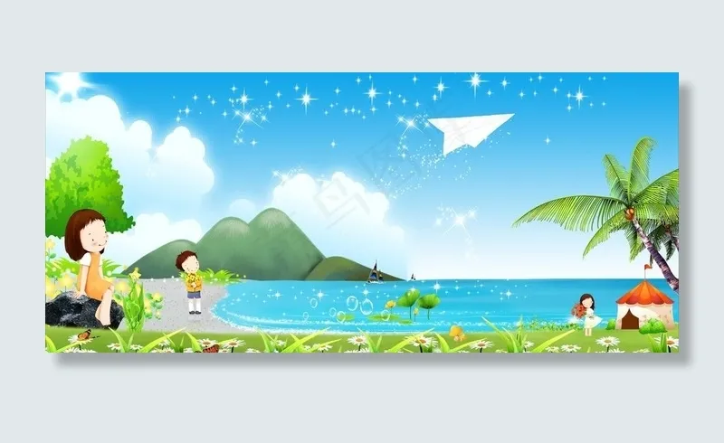 卡通图片cdr矢量模版下载