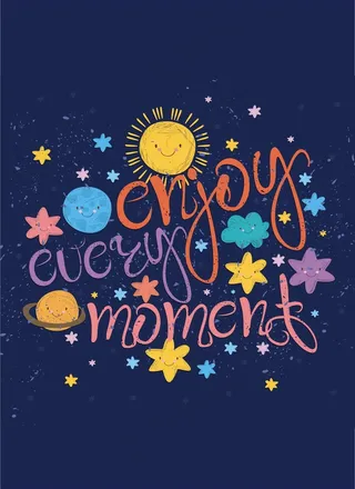 童装T恤图案设计欧美图案插画