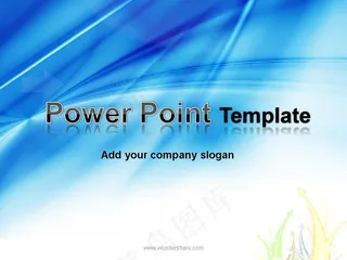 蓝色梦幻商务背景PPT素材