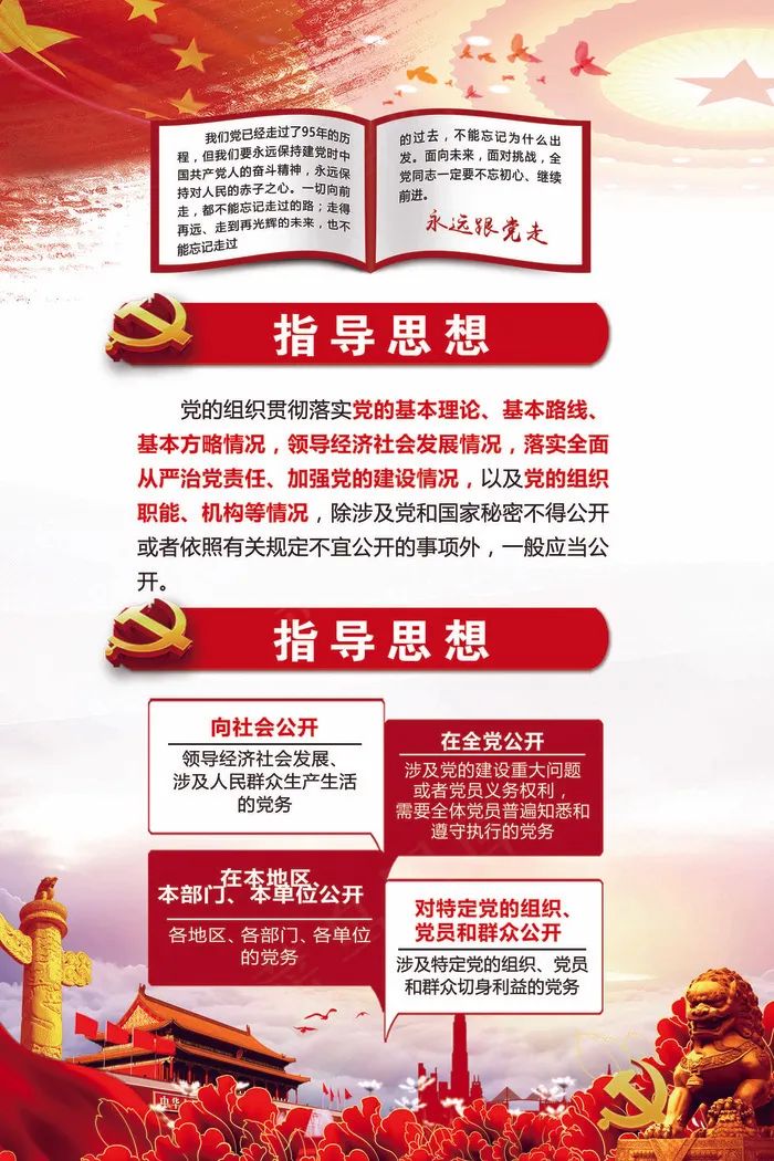 不忘初心牢记使命挂画展板(1772X2657(DPI:150))psd模版下载