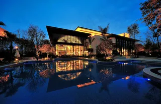 成都会所夜景图片