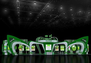 农博会展览模板图片