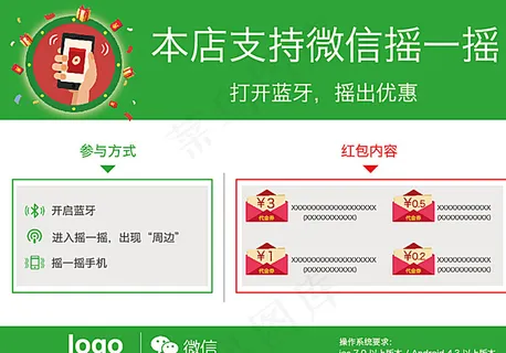 微信 摇一摇 红包 蓝牙图片