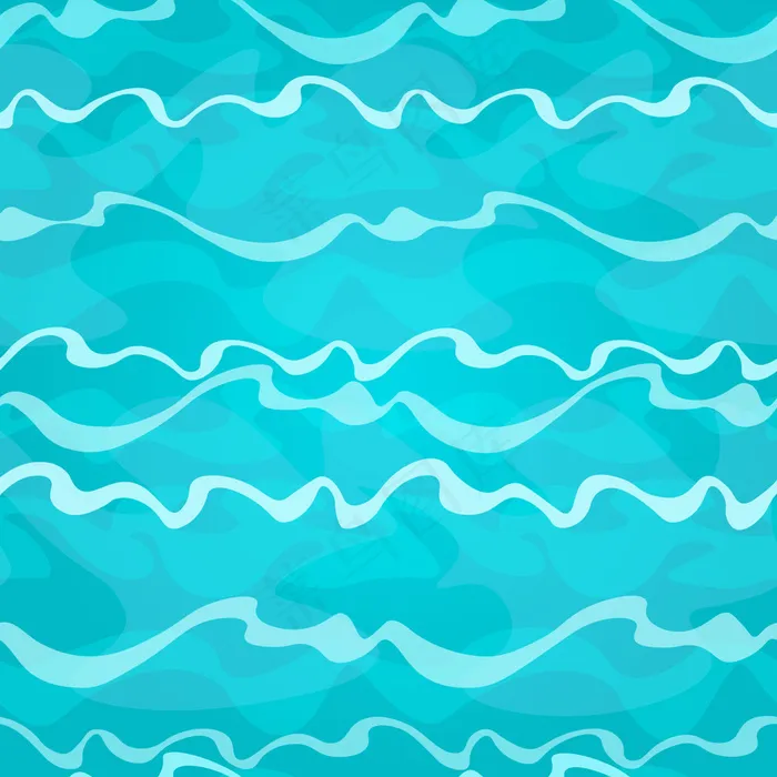 蓝色水纹矢量画册背景