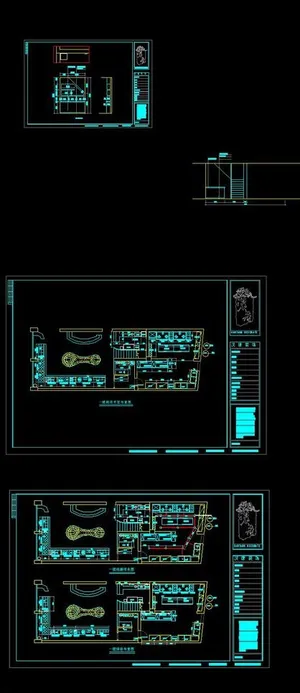小吃大王厨房设计整改平面布置图 j...