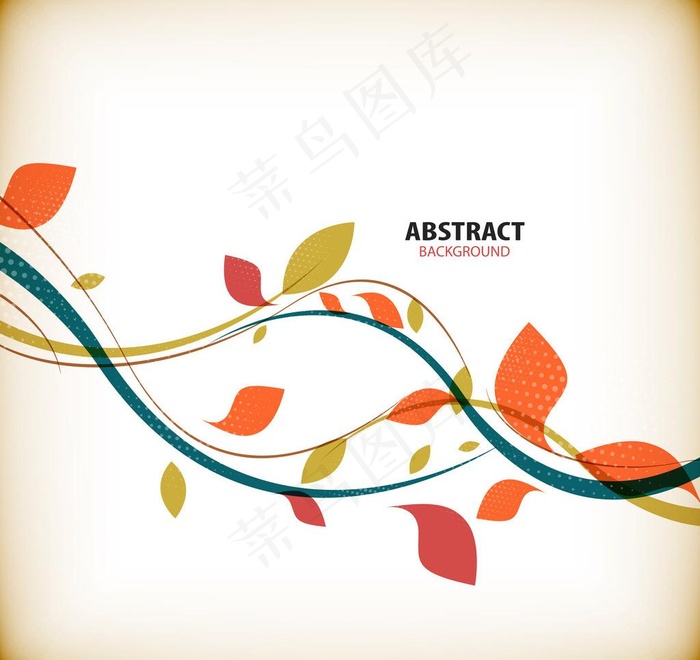 枝叶条纹 枝叶 树枝图片