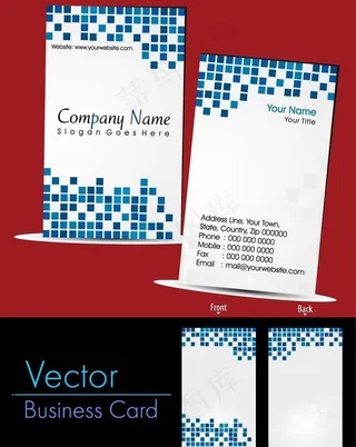 创意艺术名片图片