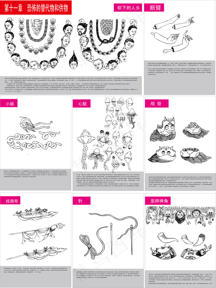 藏传佛教符号和十一恐怖的替代品，提...ai矢量模版下载